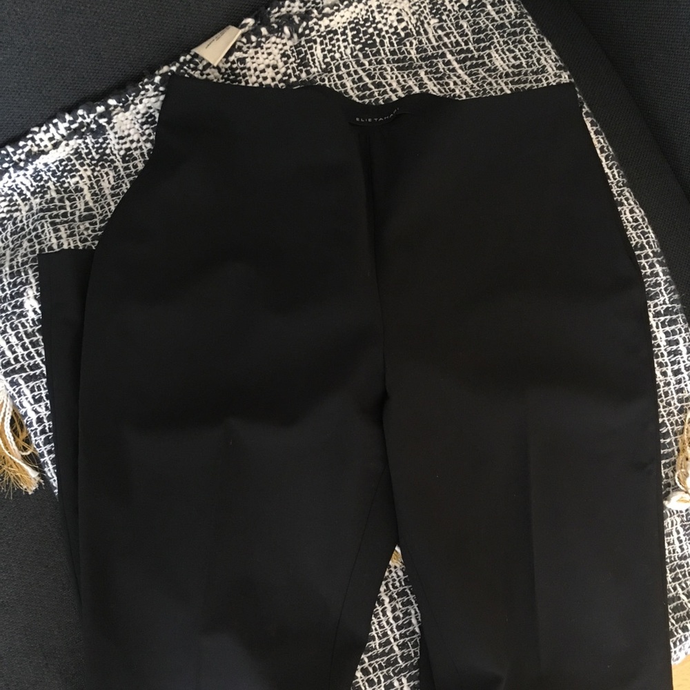Tahari black slacks